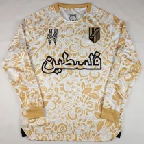 2025/26 FC Palestine Fans Long Sleeve Soccer Jersey 阿拉伯文