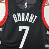 Rockets DURANT #7 Black NBA Jersey