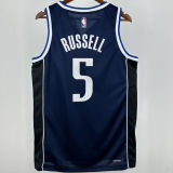Mavericks RUSSELL #5 Sapphire Blue NBA Jersey