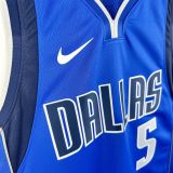 Mavericks RUSSELL #5 Blue NBA Jersey
