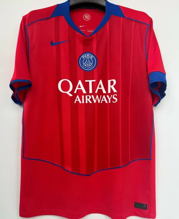 2025/26 PSG 1:1 Quality Third Red Fans Soccer Jersey