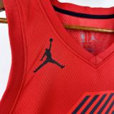 Trail Blazers AVDIJA #8 Red NBA Jersey