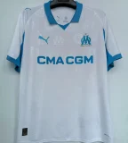 2025/26 MS 1:1 Quality Home White Fans Soccer Jersey