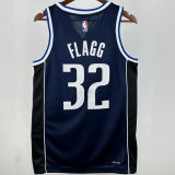 Mavericks FLAGG #32 Sapphire Blue City Edition NBA Jersey