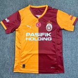 2025/26 Galatasaray Home Fans Soccer Jersey  5 Stars 5星  有胸前广告