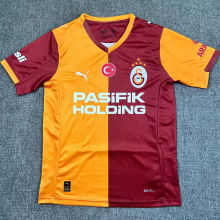 2025/26 Galatasaray Home Fans Soccer Jersey  5 Stars 5星  有胸前广告