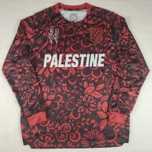 2025/26 FC Palestine Fans Long Sleeve Soccer Jersey 英文