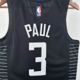 Clippers PAUL #3 Black NBA Jersey