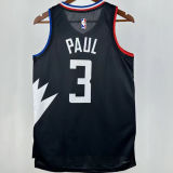 Clippers PAUL #3 Black NBA Jersey
