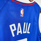 Clippers PAUL #3 Blue NBA Jersey