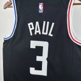 Clippers PAUL #3 Black City Edition NBA Jersey