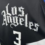 Clippers PAUL #3 Black NBA Jersey