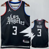 Clippers PAUL #3 Black NBA Jersey