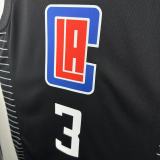 Clippers PAUL #3 Black NBA Jersey
