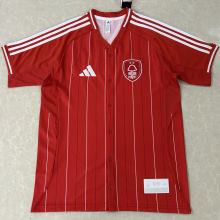2025/26 Nottingham Forest Red Baseball T-Shirt