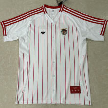 2025/26 Benfica White Baseball T-Shirt
