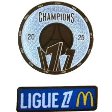 CHAMPIONS 2025 LIGUE 1 Patch 法甲巴黎冠军章 You can buy it alone OR tell us which jersey to print it on  You can buy it alone OR tell us which jersey to print it on