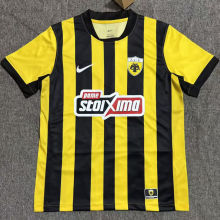 2025/26 AEK Athens Home Fans Soccer Jersey 雅典AEK