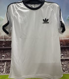 2025/26 AD White Retro Style Fans Soccer Jersey