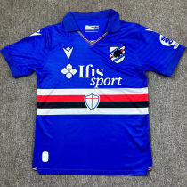 2025/26 Sampdoria Home Blue Fans Soccer Jersey