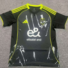 2025/26 Al Ahly Away Black Fans Soccer Jersey 埃及国民