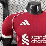 2025/26 LFC Home Red Player Version Jersey 背有97 标