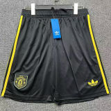 2025/26 M Utd Third Black Shorts Pants