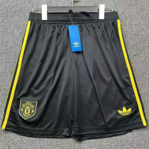 2025/26 M Utd Third Black Shorts Pants