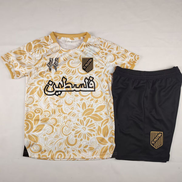 2025/26 Palestine Kids Soccer Jersey 阿拉伯文