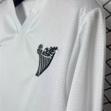 2025/26 Hibernian White Long Sleeve Soccer Jersey