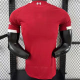 2025/26 LFC Home Red Player Version Jersey 背有97 标
