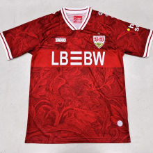 2025/26 VFB Stuttgart Away Red Fans Soccer Jersey