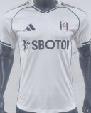 2025/26 Fulham Home White Player Version Soccer Jersey