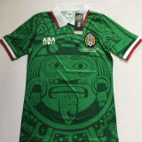1998 Mexico Home Retro Soccer Jersey
