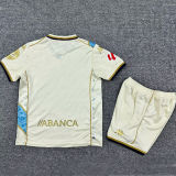 2025/26 Deportivo La Coruna Third Kids Soccer Jersey