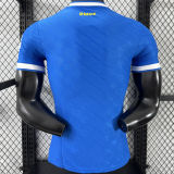 2025/26 RM Third Blue Player Version Soccer Jersey 有歪纹