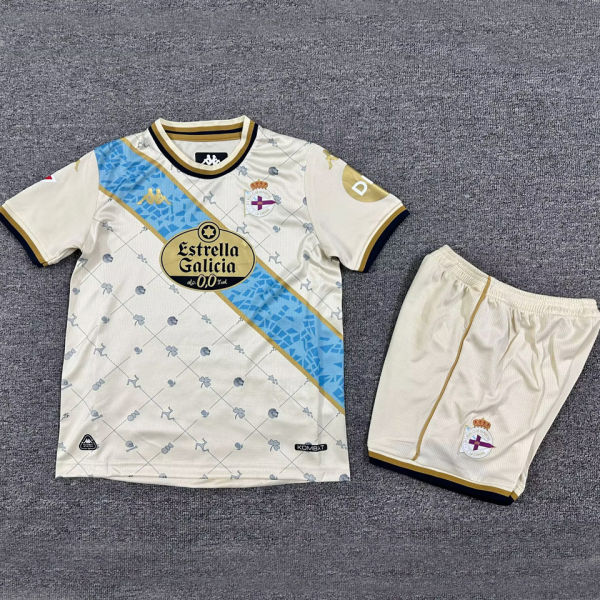 2025/26 Deportivo La Coruna Third Kids Soccer Jersey