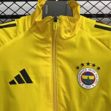 2025/26 Fenerbahce Yellow Windbreaker 费内巴切