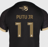 2025/26 Plymouth Argyle Away Black Fans Soccer Jersey