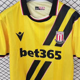 2025/26 Stoke City Third Yellow Fans Soccer Jersey