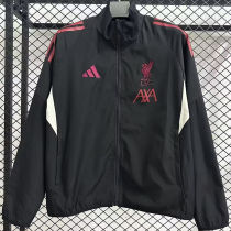 2025/26 LFC Black Windbreaker