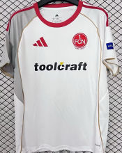 2025/26 1. FC Nürnberg Away Fans Soccer Jersey  纽伦堡