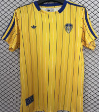2025/26 Leeds United Retro Style Yellow Fans Soccer Jersey