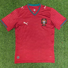 2026/27 Portugal Red Fans Soccer Jersey