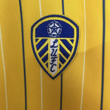 2025/26 Leeds United Retro Style Yellow Fans Soccer Jersey