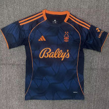 2025/26 Nottingham Forest Third Black Fans Soccer Jersey