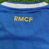 2025/26 RM Third Blue Player Version Kids Soccer Jersey 球员版童装