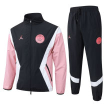 2025/26 PSG Black Jacket Tracksuit