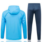 2025/26 Man City Blue Windbreaker （A Set）