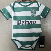 2025/26 Sporting Lisbon Home Baby Suit  里斯本